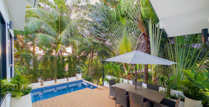 Secluded 3 Bedroom Villa For Rent With Pool