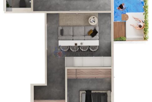 57 sqm Ground Floor